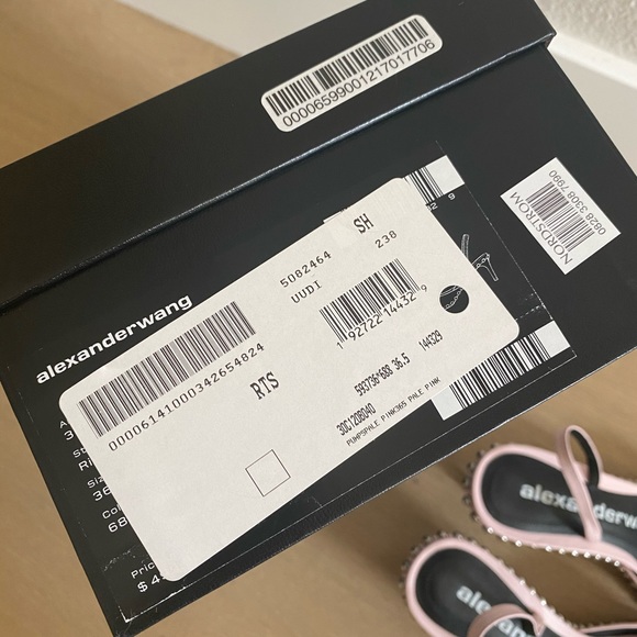 🚫SOLD NIB Alexander Wang Rina Studded Pump 36.5 - Picture 4 of 9